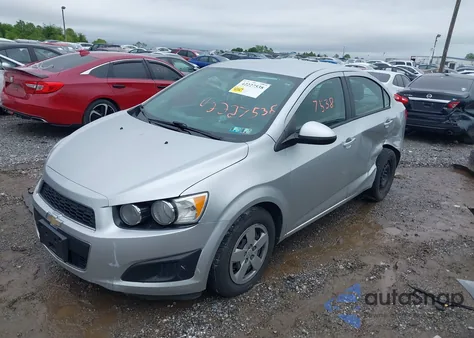 2014 Chevrolet Sonic Ls Auto из США, поврежденный, VIN 1G1JA5SG0E4179352